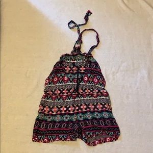 Women’s patterned shorts overall